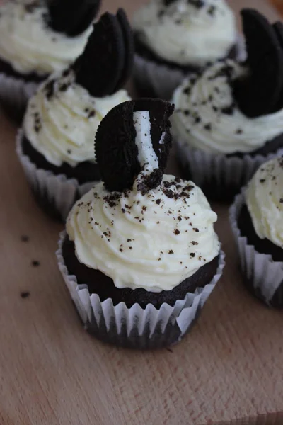 Pastel de chocolate Cupcake — Foto de Stock
