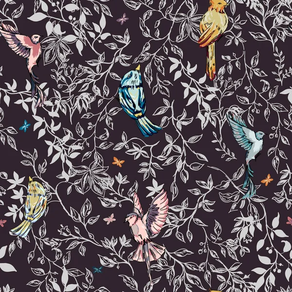 Kuşlarda kusursuz desen