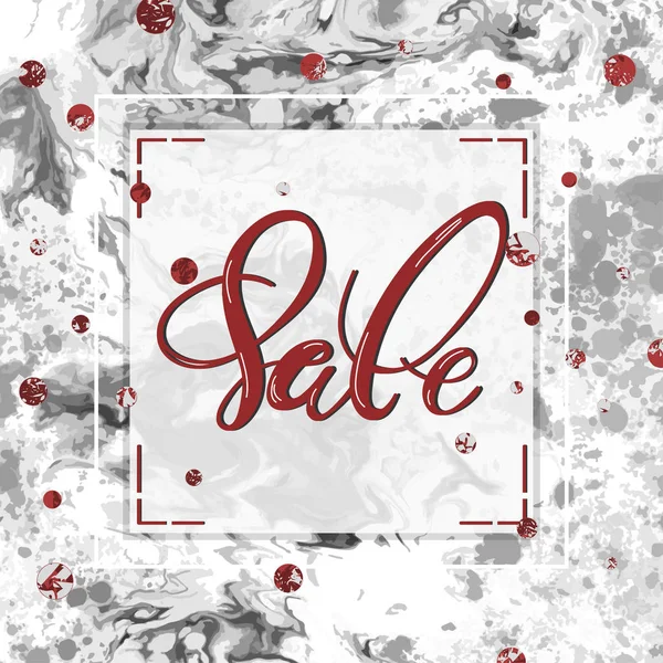 Şık tasarım, satış, indirim ve promosyonlar için. Mavi mermer doku ile. Bu kullanılabilir satış afiş, satışı el ilanı, açık baskı fiyat etiketleri için.