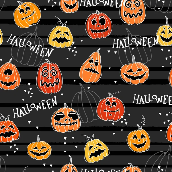 Cadılar Bayramı Balkabağı ile Seamless Modeli