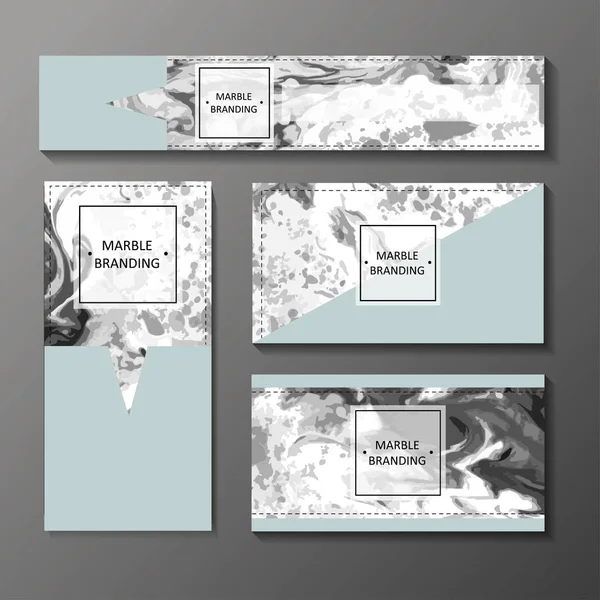  Kartvizitler, kapak, afiş, broşür ve model tasarım şablonu ile Mermer doku. İleti örneği tasarım vektör Illustration. Mermer veya akrilik doku taklit. Marka tasarım