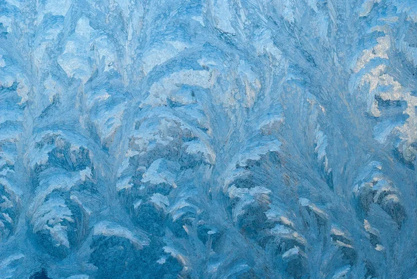 Frozen window background — Stock Photo, Image