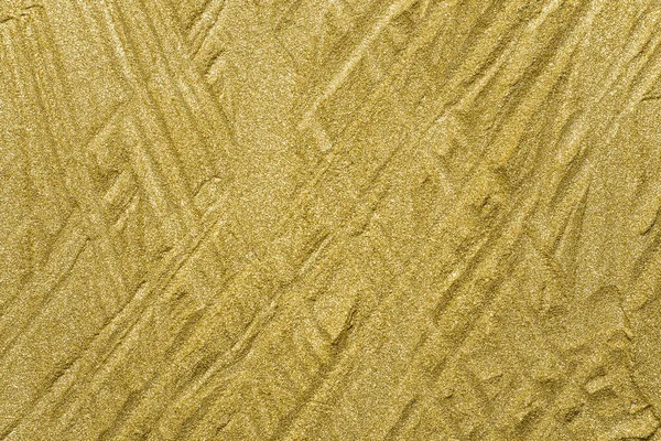 Detaillierte Textur Der Glitzernden Goldenen Stauboberfläche Golden Shiny Wallpaper Perfekt — Stockfoto