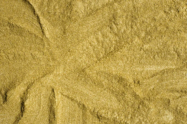 Detaillierte Textur Der Glitzernden Goldenen Stauboberfläche Golden Shiny Wallpaper Perfekt — Stockfoto