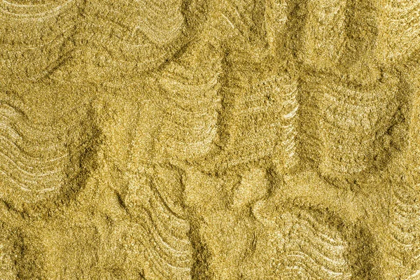 Detaillierte Textur Der Glitzernden Goldenen Stauboberfläche Golden Shiny Wallpaper Perfekt — Stockfoto