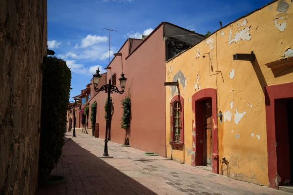 Улица в Tequisquiapan, Mexico . — стоковое фото