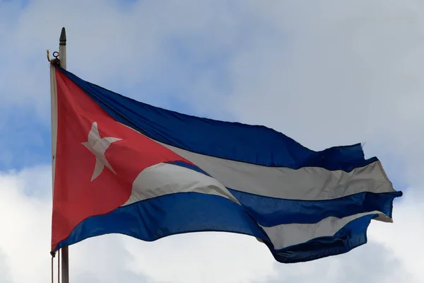 Cuban flag — Stock Photo, Image