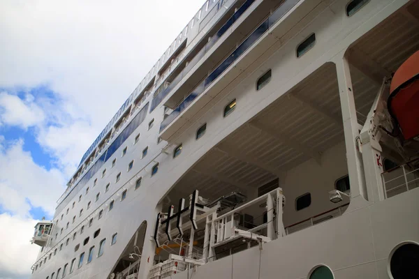 Cruise Ship Detalj Cozumel — Stockfoto