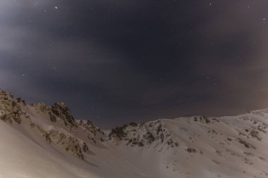 Monte edin. Kiso-Komagatake, Merkezi Alpler, Nakano, Japonya