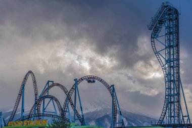 Fuji-Q Highland Winterscape 