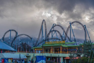 Fuji-Q Highland Winterscape 