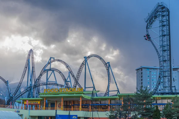 Fuji-Q Highland Winterscape 