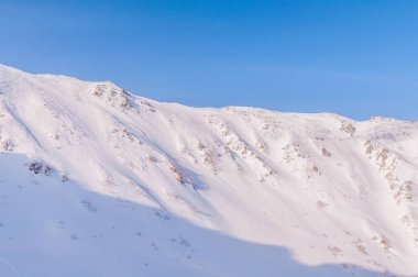 Monte edin. Kiso-Komagatake, Merkezi Alpler, Nakano, Japonya