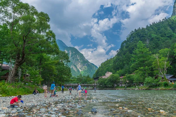 Kamikochi em Nagano, Japão — Fotografia de Stock