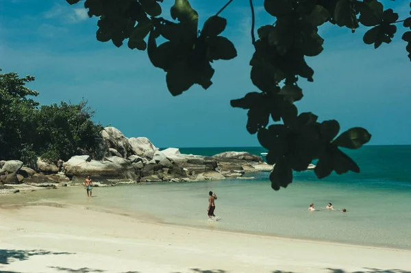 Tayland 'da plaj ve tropikal deniz — Stok fotoğraf