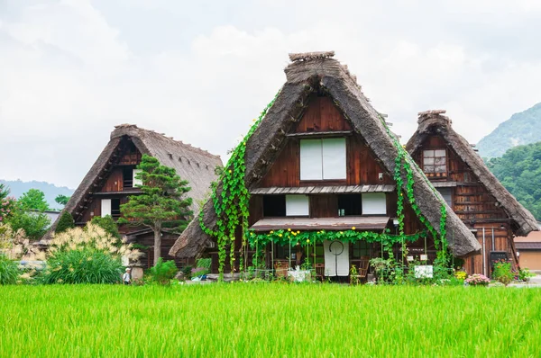 Villa histórica japonesa - Shirakawago — Foto de Stock