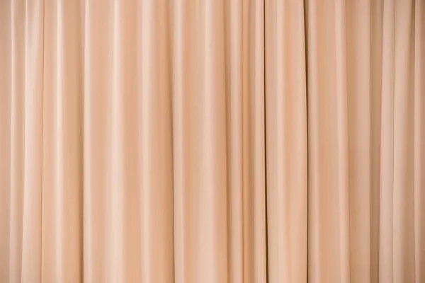 Orange curtains on background. — Stock Photo, Image