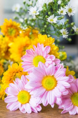 Arka plan üzerinde güzel çiçek