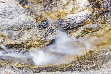 Kadar yakın şelale çekimde doğa