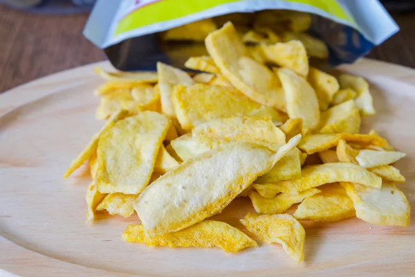 Fechado Mango chips — Fotografia de Stock