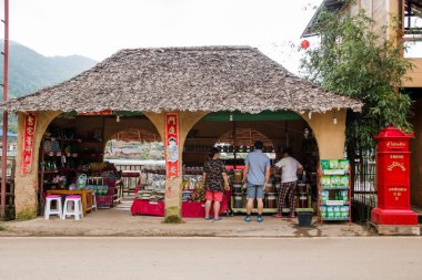 Maehongson, Tayland - 3 Ekim 2016: Rak Thai Köyü 3 Ekim 2016 Maehongson, Tayland