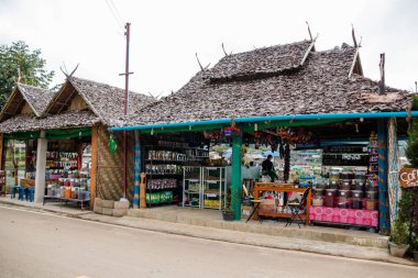 Maehongson, Tayland - 3 Ekim 2016: Rak Thai Köyü 3 Ekim 2016 Maehongson, Tayland