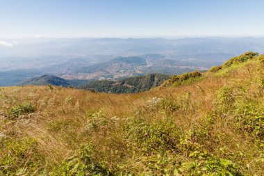 Kew Mae Pan doğa iz Doi Inthanon Milli Parkı'nda, Chiang Mai, Tayland