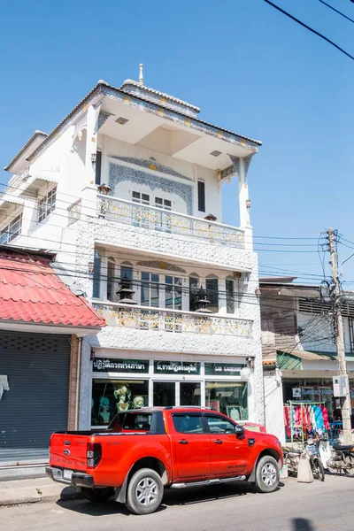 Prachuap Khiri Khan, Tailandia - 25 de diciembre: Paisaje urbano de Hua Hin el 25 de diciembre de 2016 en Prachuap Khiri Khan, Tailandia — Foto de Stock