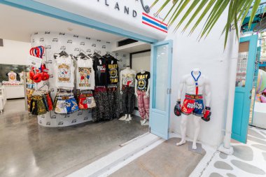 : Phetchaburi, Thailand - Aralık 24: Santorini Park, Tayland en yeni bir eğlence Cha-am tarihinde 24 Aralık 2016 yılında: Phetchaburi, Thailand