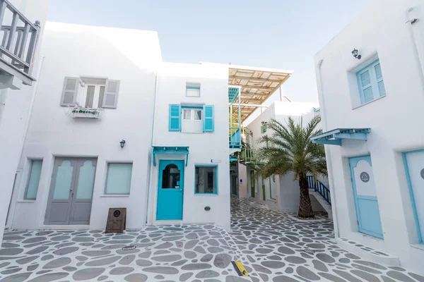 : Phetchaburi, Thailand - Aralık 24: Santorini Park, Tayland en yeni bir eğlence Cha-am tarihinde 24 Aralık 2016 yılında: Phetchaburi, Thailand