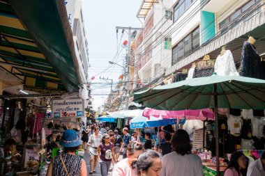 Wang Lang Markat, yerel Pazar 20 Mar 2017 üzerinde Bangkok Bangkok, Tayland