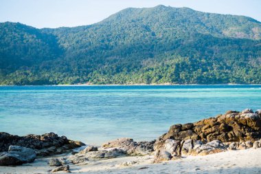 Sea Bright, tropik adada güzel Andaman kristal Denizi, Koh Lipe, Tayland