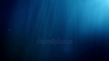 Sualtı geçmişi. Mavi Su altı Dalgalanma ve dalga ışıklarıyla