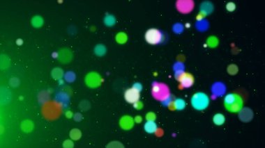 Arka plan parçacık ışınları ışıklar