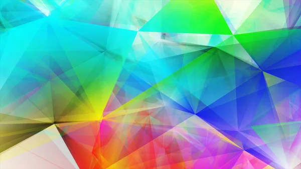 Light Multicolor polygonal illustration, which consist of triangles. Triangular pattern for your business design. — Stock Photo, Image