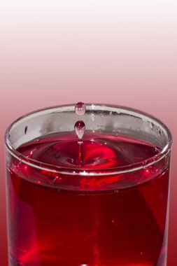 Cam içine damla uçar