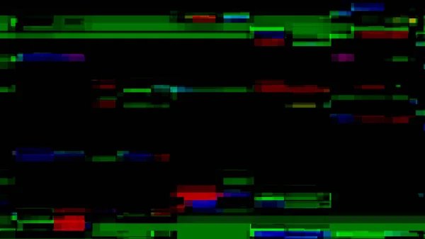 Digitale glitches artefacten codec tape schade grunge interferentie — Stockfoto