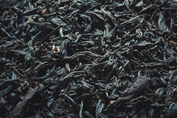 Herbaty czarne tło — Zdjęcie stockowe