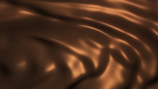 抽象的な背景の高級布や液体波あるいはグランジ ブラウン シルク テクスチャ サテン ベルベット素材の豪華な波状のひだ — ストック写真