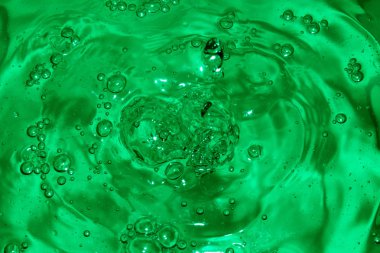 Sabun damla, lekeleri, petrol, kabarcıklar, soyut