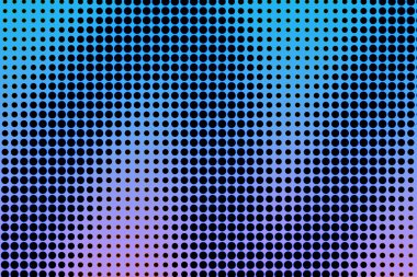 Noktalı resim arka plan. Kırmızı mavi mor turuncu yaratıcı illüstrasyon kopya alanı ile