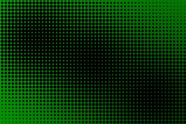 3D dinamik yeşil arka plan siyah kopya alanı ile