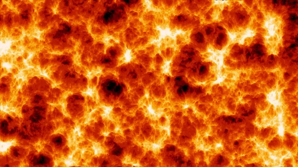 白熱の燃焼火災の溶岩。炎の舌。バック グラウンド — ストック写真