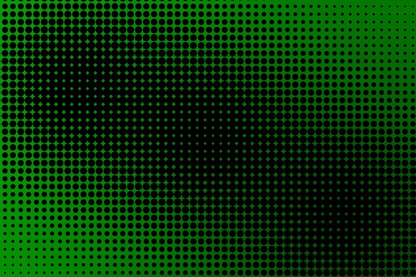 3d abstrait fond vert dynamique sur noir avec espace de copie — Photo