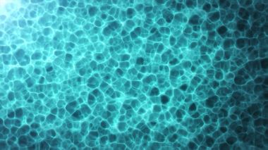 Üstten Görünüm mavi su caustics arka plan