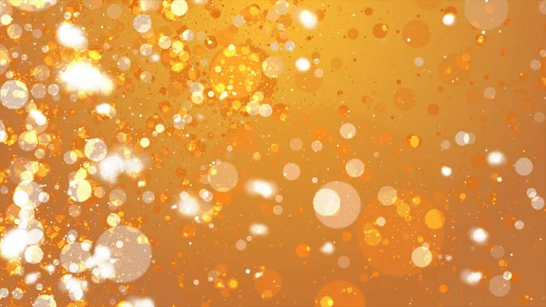 Gold bokeh abstract background defocused lights — Stock Photo, Image