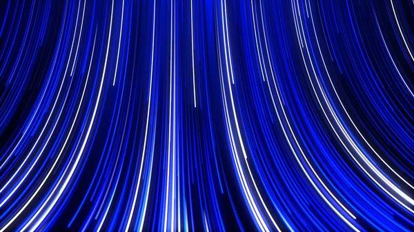 Abstract background with animation moving of lines for fiber optic network. — Stock Photo, Image