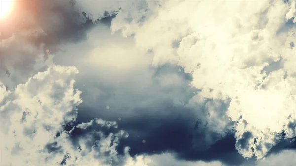 비오 기 전에 먹구름 — 스톡 사진