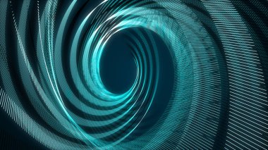 Fütüristik kavramsal tünel. Yüksek çözünürlük