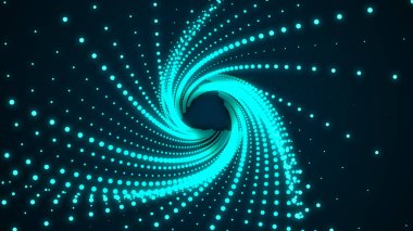 Fütüristik kavramsal tünel. Yüksek çözünürlük